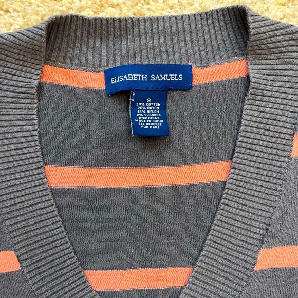 Elisabeth Samuels long sleeve shirt Size Small - Picture 3 of 4